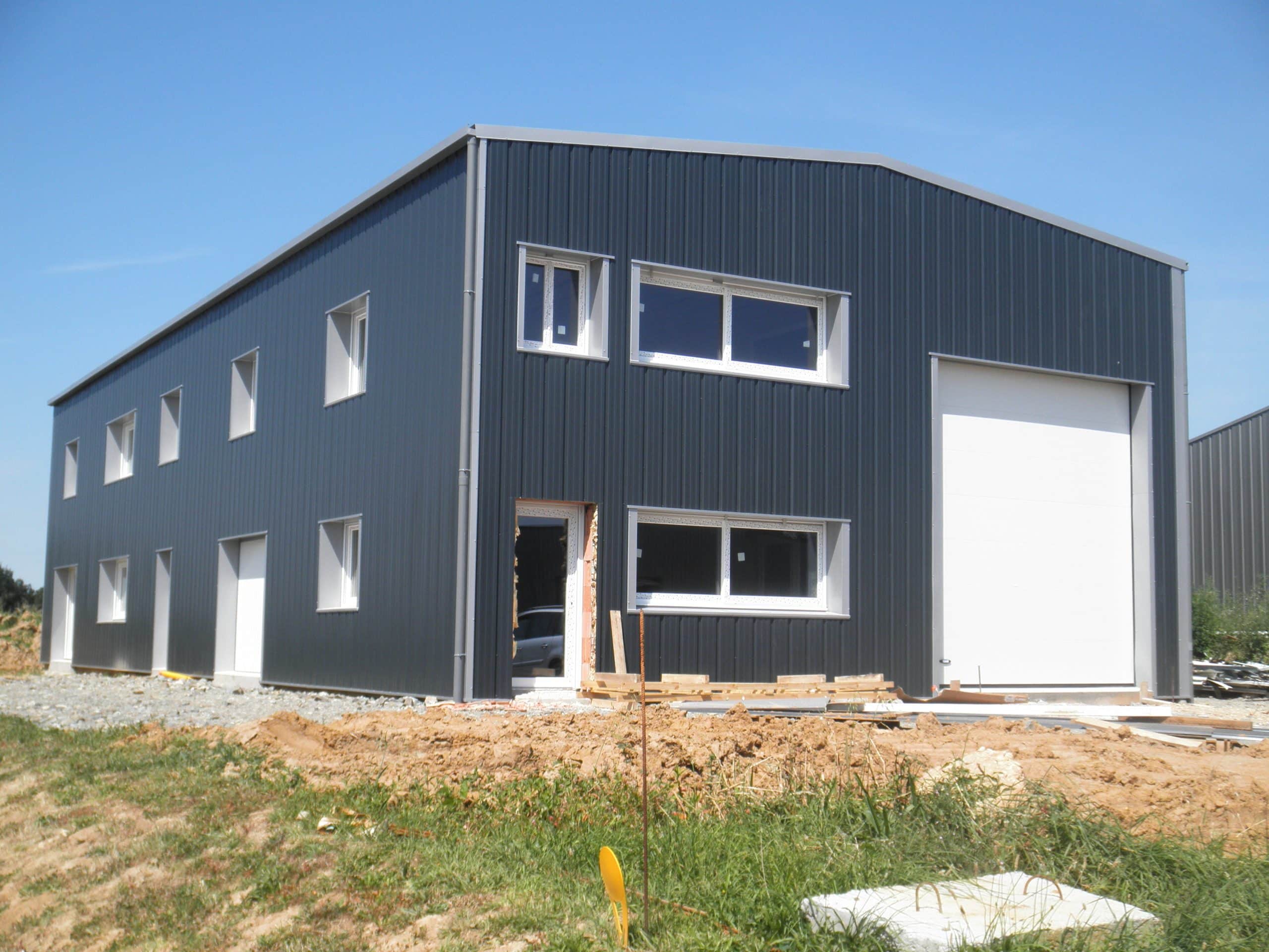 Construction bâtiment professionnel — maître d'œuvre Salaise-sur-Sanne Isère